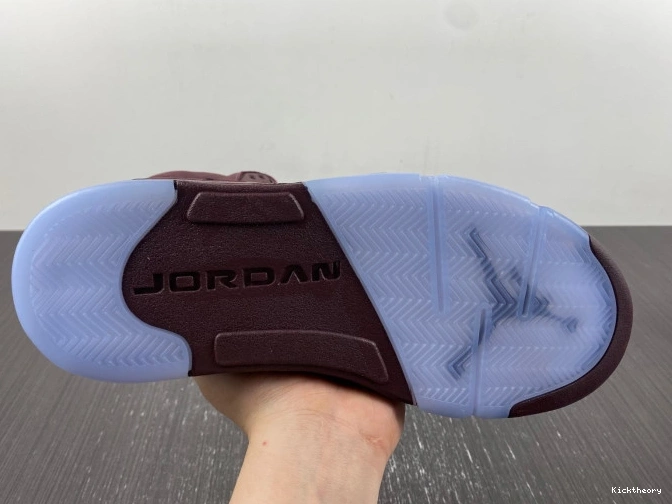 Kicktheory Burgundy Jordan Air 5 DZ4131-600 0731